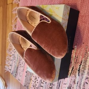 Birdies the Starling Loafers in salmon, size 7